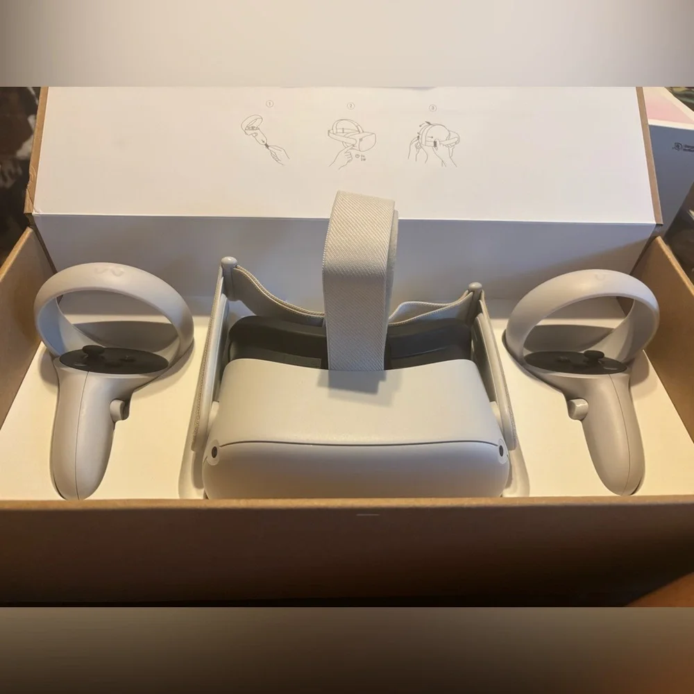 Meta Quest 2 VR Headset with Controllers